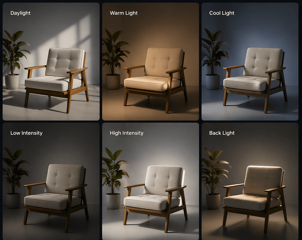 3D Lighting Controls