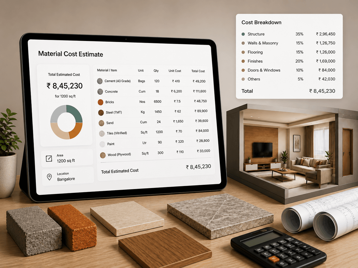 Material Cost Estimate